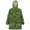 Canberra Raiders Snug Hoodie - Scream With Tropical Patterns