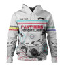 Penrith Panthers Naidoc Week Custom Hoodie - NAIDOC WEEK 2023 Indigenous Inspired For Our Elders Theme (White)