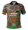 South Sydney Rabbitohs Polo Shirt - NAIDOC WEEK 2023 Indigenous Inspired For Our Elders Theme