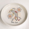 Australia Aboriginal Inspired Custom Ceramic Plate - Kangaroos Plate