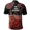 Australia Naidoc Week Polo Shirt - Aboriginal Inspired For Our Elders NAIDOC Week 2023