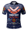 Sydney Roosters Naidoc Week Custom Polo Shirt - NAIDOC WEEK 2023 Indigenous Inspired For Our Elders Theme (White)