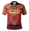 Redcliffe Dolphins Naidoc Week Custom Polo Shirt - NAIDOC WEEK 2023 Indigenous Inspired For Our Elders Theme (White)