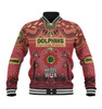 Redcliffe Dolphins Naidoc Week Custom Baseball Jacket - NAIDOC WEEK 2023 Indigenous Inspired For Our Elders Theme (White)