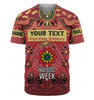 Redcliffe Dolphins Naidoc Week Custom Baseball Shirt - NAIDOC WEEK 2023 Indigenous Inspired For Our Elders Theme (White)