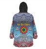 North Queensland Cowboys Naidoc Custom Snug Hoodie - NAIDOC WEEK 2023 Indigenous Inspired For Our Elders Theme (White)