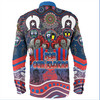 Newcastle Knights Naidoc Week Long Sleeve Shirt - NAIDOC Week 2023 Indigenous For Our Elders