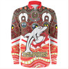Redcliffe Dolphins Naidoc Week Long Sleeve Shirt - NAIDOC Week 2023 Indigenous For Our Elders