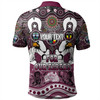 Manly Warringah Sea Eagles Polo Shirt - NAIDOC Week 2023 Indigenous For Our Elders