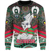 South Sydney Rabbitohs Sweatshirt - NAIDOC Week 2023 Indigenous For Our Elders