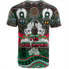 South Sydney Rabbitohs T-Shirt - NAIDOC Week 2023 Indigenous For Our Elders