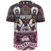 Manly Warringah Sea Eagles Baseball Shirt - NAIDOC Week 2023 Indigenous For Our Elders