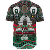 South Sydney Rabbitohs Baseball Shirt - NAIDOC Week 2023 Indigenous For Our Elders