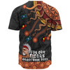 Australia Naidoc Week Baseball Shirt - For Our Elders Naidoc Week Snake Aboriginal Painting With Flag