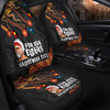 Australia Car Seat Covers For Our Elders Naidoc Week Snake Aboriginal Painting With Flag