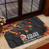 Australia Door Mat For Our Elders Naidoc Week Snake Aboriginal Painting With Flag