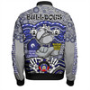 Canterbury-Bankstown Bulldogs Naidoc Week Bomber Jacket - Aboriginal Inspired For Our Elders NAIDOC Week 2023