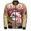 Redcliffe Dolphins Naidoc Week Bomber Jacket - Aboriginal Inspired For Our Elders NAIDOC Week 2023