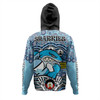 Cronulla-Sutherland Sharks Naidoc Week Hoodie - Aboriginal Inspired For Our Elders NAIDOC Week 2023