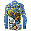 Gold Coast Titans Naidoc Week Long Sleeve Shirt - Aboriginal Inspired For Our Elders NAIDOC Week 2023