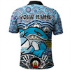 Cronulla-Sutherland Sharks Naidoc Week Polo Shirt - Aboriginal Inspired For Our Elders NAIDOC Week 2023