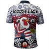 Sydney Roosters Naidoc WeekPolo Shirt - Aboriginal Inspired For Our Elders NAIDOC Week 2023