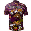 Brisbane Broncos Naidoc Week Polo Shirt - Aboriginal Inspired For Our Elders NAIDOC Week 2023