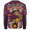 Brisbane Broncos Naidoc Week Sweatshirt - Aboriginal Inspired For Our Elders NAIDOC Week 2023