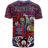 Newcastle Knights Naidoc Week T-Shirt - Aboriginal Inspired For Our Elders NAIDOC Week 2023
