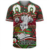 South Sydney Rabbitohs Baseball Shirt - Aboriginal Inspired For Our Elders NAIDOC Week 2023