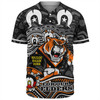 Wests Tigers Naidoc Week Baseball Shirt - Aboriginal Inspired For Our Elders NAIDOC Week 2023