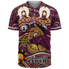Brisbane Broncos Naidoc Week Baseball Shirt - Aboriginal Inspired For Our Elders NAIDOC Week 2023