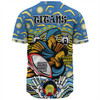 Gold Coast Titans Naidoc Week Baseball Shirt - Aboriginal Inspired For Our Elders NAIDOC Week 2023