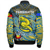 Parramatta Eels Naidoc Week Bomber Jacket - Aboriginal For Our Elder NAIDOC Week 2023