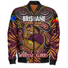 Brisbane Broncos Naidoc Week Bomber Jacket - Aboriginal For Our Elder NAIDOC Week 2023