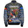 North Queensland Cowboys Naidoc Bomber Jacket - Aboriginal For Our Elder NAIDOC Week 2023