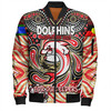 Redcliffe Dolphins Naidoc Week Bomber Jacket - Aboriginal For Our Elder NAIDOC Week 2023