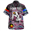 Manly Warringah Sea Eagles Hawaiian Shirt - Aboriginal For Our Elder NAIDOC Week 2023