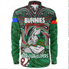 South Sydney Rabbitohs Long Sleeve Shirt - Aboriginal For Our Elder NAIDOC Week 2023