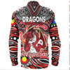 St. George Illawarra Dragons Naidoc Week Long Sleeve Shirt - Aboriginal For Our Elder NAIDOC Week 2023