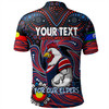 Sydney Roosters Naidoc WeekPolo Shirt - Aboriginal For Our Elder NAIDOC Week 2023