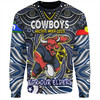 North Queensland Cowboys Naidoc Sweatshirt - Aboriginal For Our Elder NAIDOC Week 2023