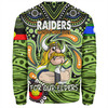 Canberra Raiders Naidoc Week Sweatshirt - Aboriginal For Our Elder NAIDOC Week 2023