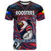 Sydney Roosters Naidoc WeekT-Shirt - Aboriginal For Our Elder NAIDOC Week 2023