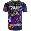 Melbourne Storm Naidoc Week T-Shirt - Aboriginal For Our Elder NAIDOC Week 2023