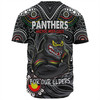 Penrith Panthers Naidoc Week Baseball Shirt - Aboriginal For Our Elder NAIDOC Week 2023