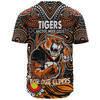 Wests Tigers Naidoc Week Baseball Shirt - Aboriginal For Our Elder NAIDOC Week 2023