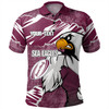 Manly Warringah Sea Eagles Polo Shirt - Theme Song