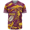 Brisbane Broncos Baseball Shirt - Theme Song