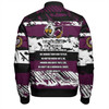 Manly Warringah Sea Eagles Bomber Jacket - Theme Song Inspired